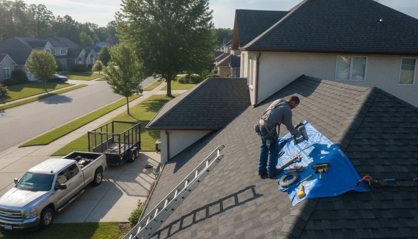 Trusted Storm Damage Roof Repair for Milan Homes & Businesses